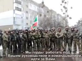 ВИДЕО-привет от чеченских отрядов Росгвардии из-под Киева: пришли по «приглашению укронацистов» ВИДЕО-привет от чеченских отрядов Росгвардии из-под Киева: пришли по "приглашению укронацистов"