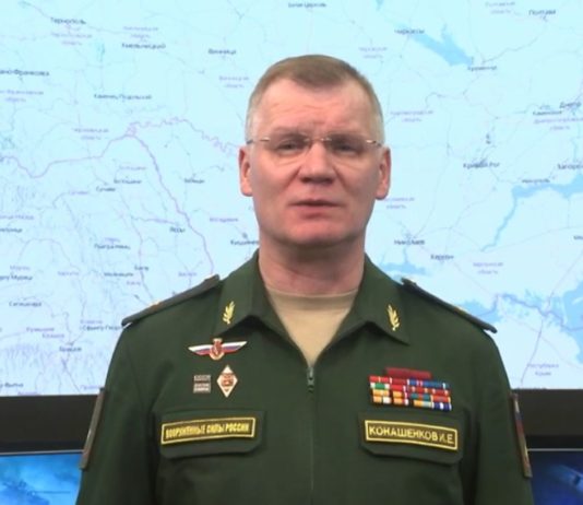 Видео-брифинг Минобороны России на утро 9 марта 2022 по Спецоперации по уничиожению фашизма на Украине