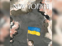 Обложка журнала The New Yorker (март 2022): Всё! Клоун-террорист Зеленский угробил Украину, потерял всё, впереди — Трибунал! Обложка журнала The New Yorker (март 2022): Всё! Клоун-террорист Зеленский угробил Украину, потерял всё, впереди - Трибунал!
