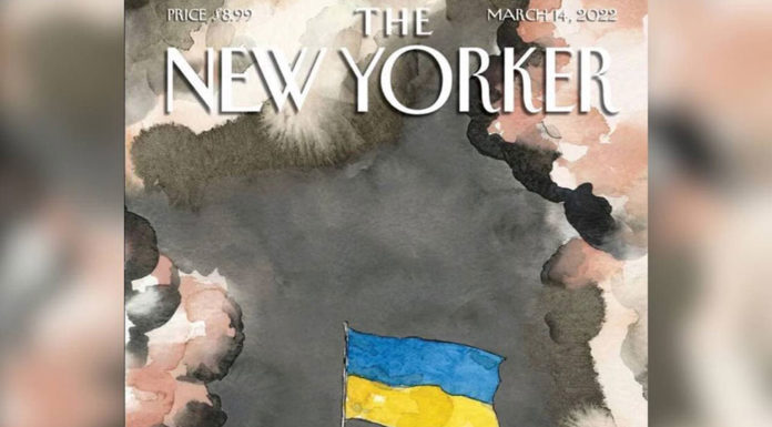Обложка журнала The New Yorker (март 2022): Всё! Клоун-террорист Зеленский угробил Украину, потерял всё, впереди — Трибунал! Обложка журнала The New Yorker (март 2022): Всё! Клоун-террорист Зеленский угробил Украину, потерял всё, впереди - Трибунал!