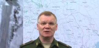 ВИДЕО-брифинг Минобороны РФ по Спецоперации на Украине на утро 6 апреля 2022