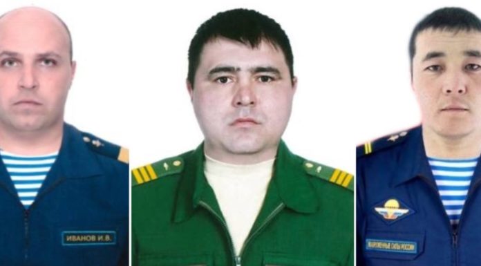 Российские воины-герои Спецоперации на Украине: ст.сержант Иван Иванов, сержант Шамиль Гафуров, мл.сержант Чингис Цыдыпов Российские воины-герои Спецоперации на Украине: ст.сержант Иван Иванов, сержант Шамиль Гафуров, мл.сержант Чингис Цыдыпов