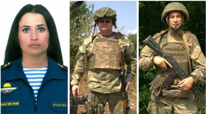 Российские воины-герои Спецоперации на Украине: Сержант Ирина Юшкова, ст.лейтенант Александр Прошин, комвзвода Александр Радченя Российские воины-герои Спецоперации на Украине Сержант Ирина Юшкова, ст.лейтенант Александр Прошин, комвзвода Александр Радченя