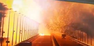 ГлавКоВерх Путин! Взрыв Крымского моста — не casus belli, не жирнющая ли красная линия, нет? Ваши «Усы Пескова» что промямлят? ГлавКоВерх Путин! Взрыв Крымского моста - это не casus belli, не жирнющая ли красная линия, нет? Ваши "Усы Пескова" опять отмажутся?