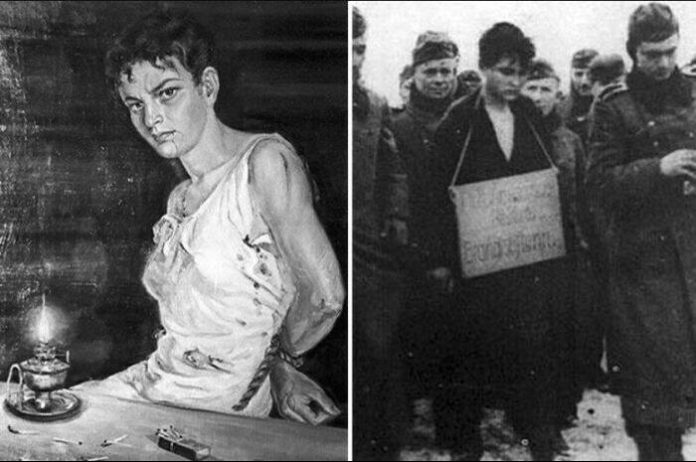Нацисты казнили комсомолку Зою Космодемьянскую дважды: немцами в 1941 в с.Петрищево и в 2022 в уккрофашистам ив Чернигове
