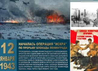 12 января 1943 года в ходе операции «Искра» была прорвана блокада Ленинграда 12 января 1943 года в ходе операции Искра была прорвана блокада Ленинграда