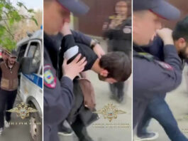ВИДЕО: Арестованы дебилы-бородачи за пляски на проезжей части Малой Бронной. СОБЯНИН, ХВАТИТ Москву В КИШЛАК превращать! ВИДЕО: Арестованы дебилы-бородачи за пляски на проезжей части Малой Бронной. СОБЯНИН, ХВАТИТ Москву В КИШЛАК превращать!