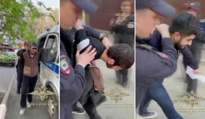 ВИДЕО: Арестованы дебилы-бородачи за пляски на проезжей части Малой Бронной. СОБЯНИН, ХВАТИТ Москву В КИШЛАК превращать!