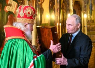 ДАЙ БОГ!!! Патриарх Кирилл после инаугурации Путину: «Глава государства должен принимать иногда судьбоносные и грозные решения».. ДАЙ БОГ!!! Патриарх Кирилл после инаугурации путину: "Глава государства должен принимать иногда судьбоносные и грозные решения"..