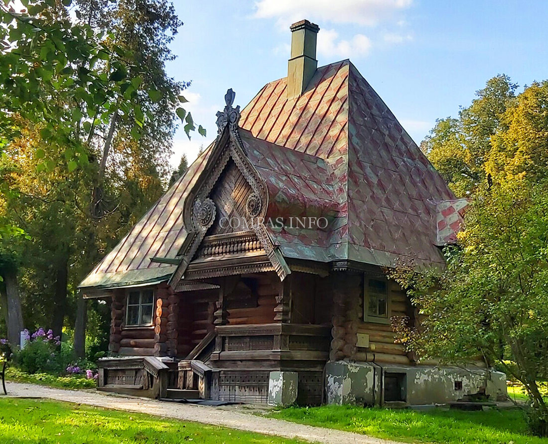 Уникальное сооружение  "Баня-теремок"  по эскизам Ивана Ропета
