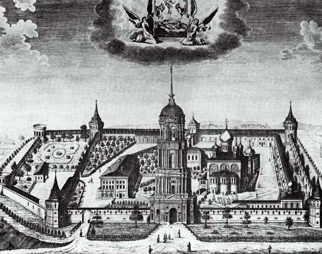 Новоспасский-монастырь, 1751 год