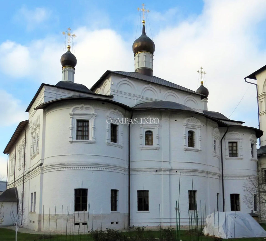 Храм Покрова Пресвятой Богородицы (XVII век) Новоспасского монастыря