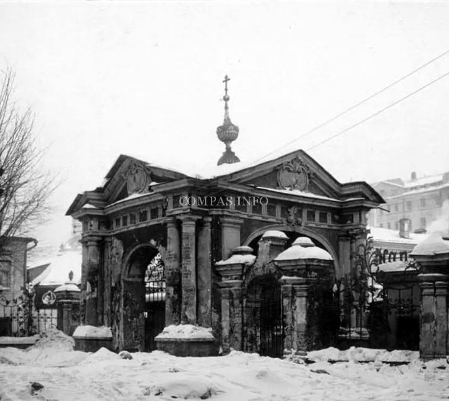 Виды Свято-Климентовского храма в XX веке