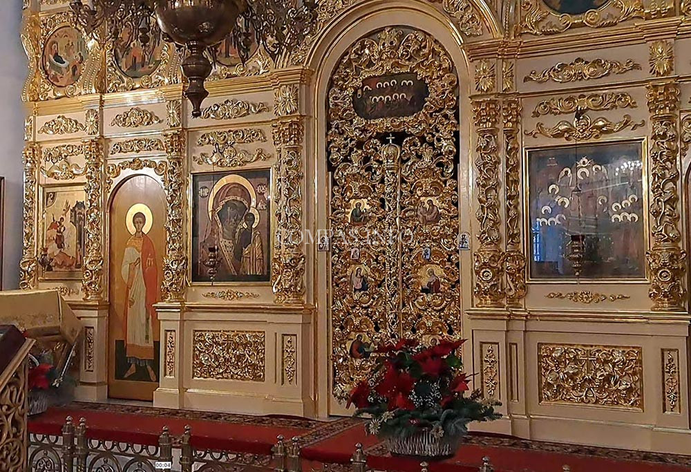 Иконная роспись, Иконостас Храма Иконы Божией Матери в Узком