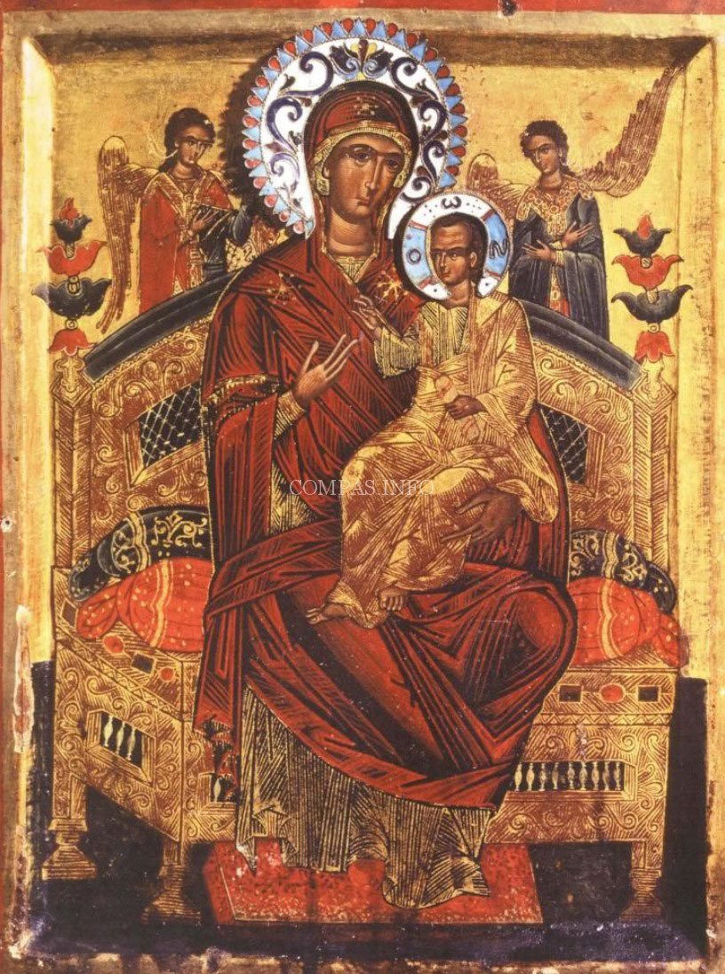 чудотворная икона Божией Матери "Всецарица"