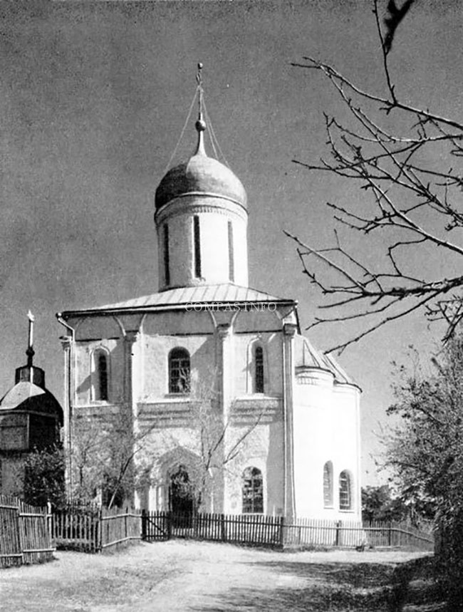 Успенский Собор в Звенигороде 1960-е годы