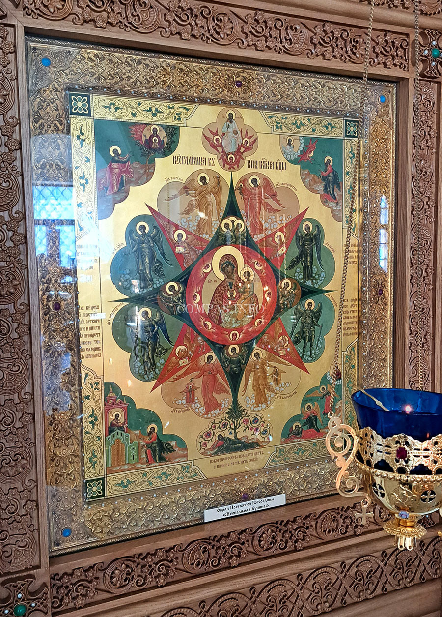 Образ Пресвятой Богородицы НЕОПАЛИМАЯ КУПИНА