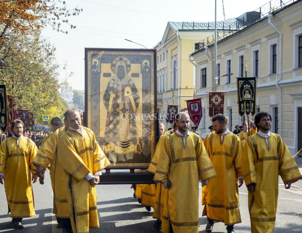 Освящение Собора Святителя Петра в день памяти Святителя 6 сентября 2014 года