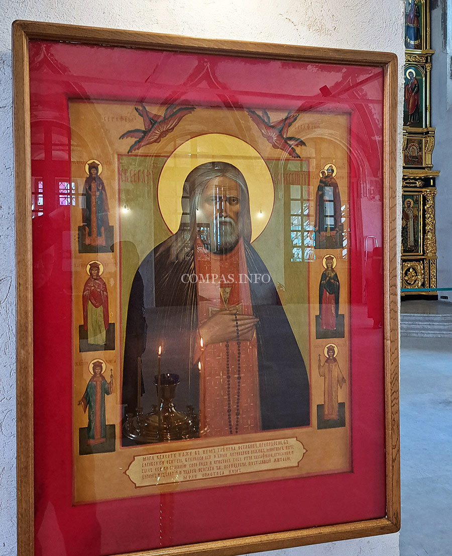 Саровский Икона в Боголюбской церкви Высоко Петровской обители