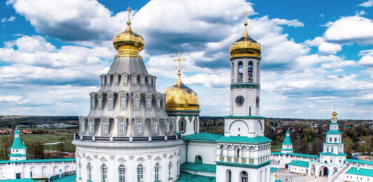 Воскресенский собор Ново-Иерусалимского монастыря: Кувуклия Гроба Господня в Русской Палестине в г.Истра Воскресенский собор Ново-Иерусалимского монастыря: воплощение замысла о Русской Палестине, кувуклия Гроба Господня в Истре